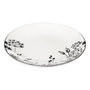 Voir la diapositive 2 : SECRET DE GOURMET Lot de 6 Assiettes à Dessert  White Floral  20cm Blanc