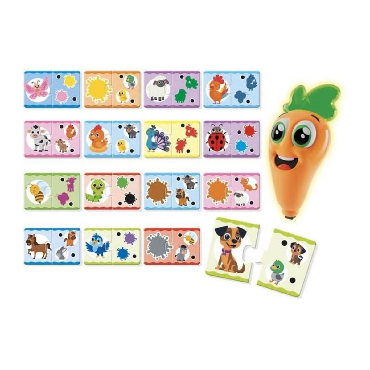 LISCIANI GIOCHI La Ferme - Stylo parlant - CAROTINA BABY - Découverte de la ferme, Stylo interactif