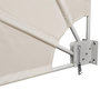 Voir la diapositive 4 : VIDAXL Auvent lateral pliable de balcon Creme 140x140 cm