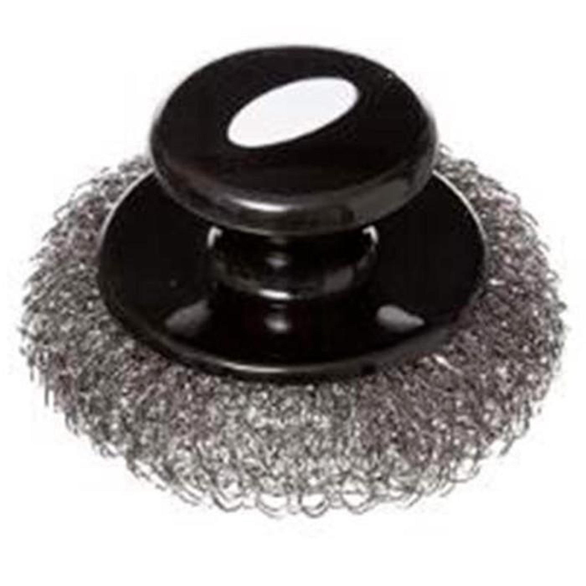 NEKA Brosse à Plancha en Acier  Nettoyage  10cm Noir