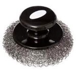 NEKA Brosse à Plancha en Acier  Nettoyage  10cm Noir