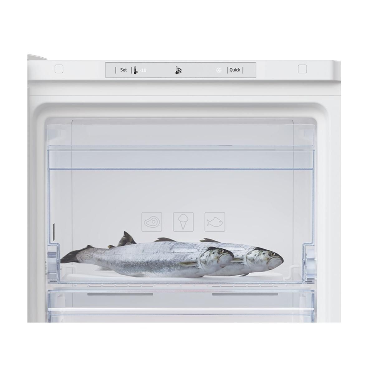 Beko Congélateur armoire 54cm 196l statique - RFSM200T41WN