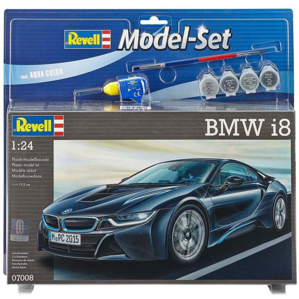 Revell KIT MAQUETTE BMW I8 1 24 REVELL REL67008