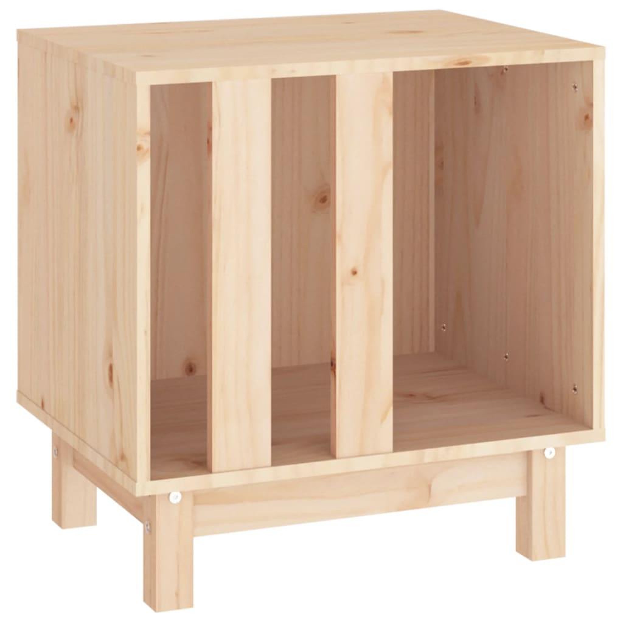 Voir la diapositive 2 : VIDAXL Niche pour chien 50x40x52 cm Bois de pin massif
