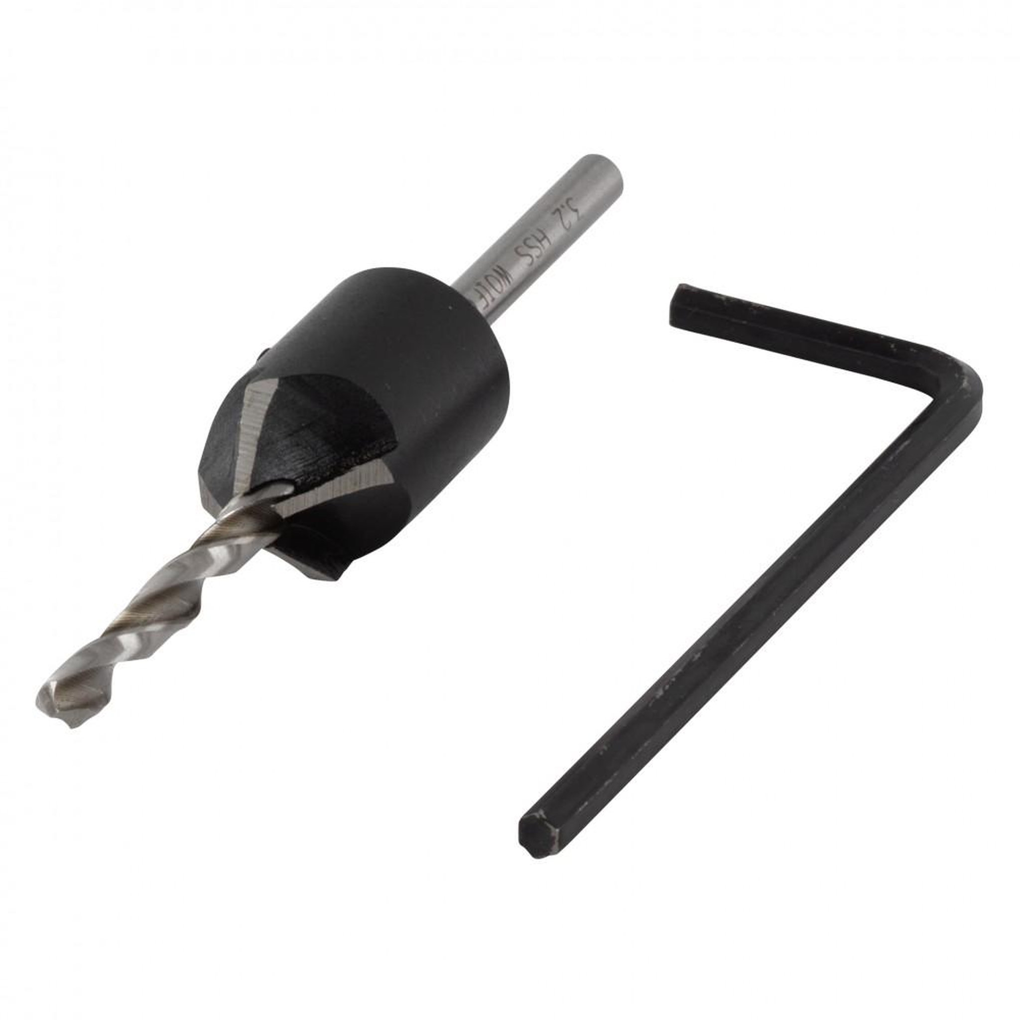 WOLFCRAFT Perforateur bois multimatériau, Diam.3.2 mm WOLFCRAFT