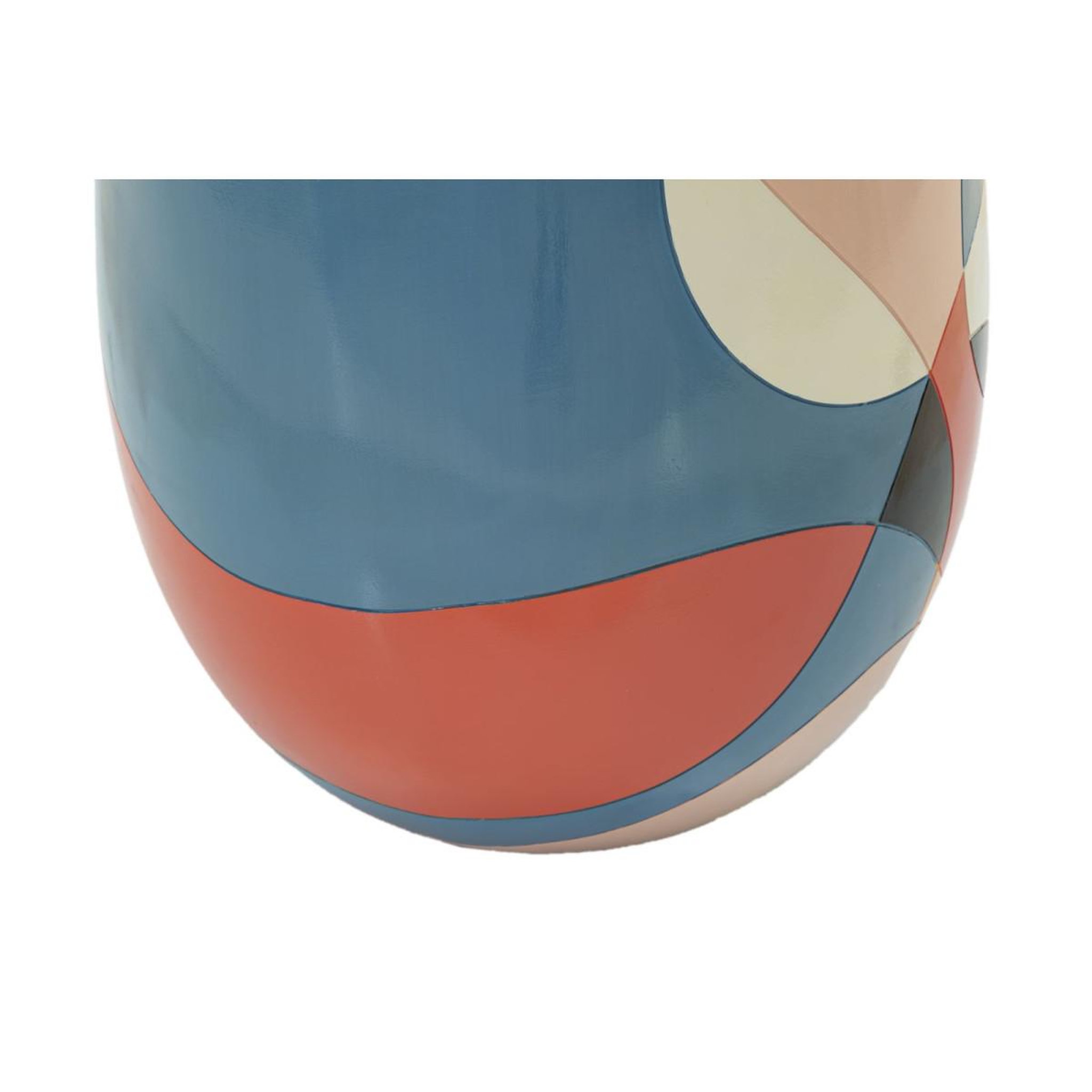 Voir la diapositive 4 : Paris Prix Vase haut en résine  rubic  92cm multicolore