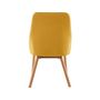 Voir la diapositive 4 : Habitat et Jardin Lot de 2 chaises  Tamiko  - Jaune
