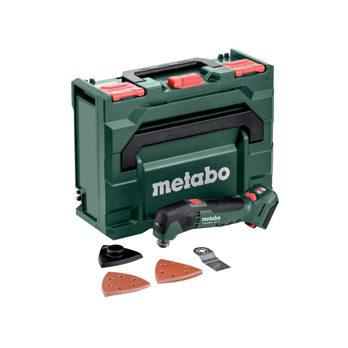 METABO SAS Outil multifonctions 12 V MT 12 Powermaxx coffret Metabox