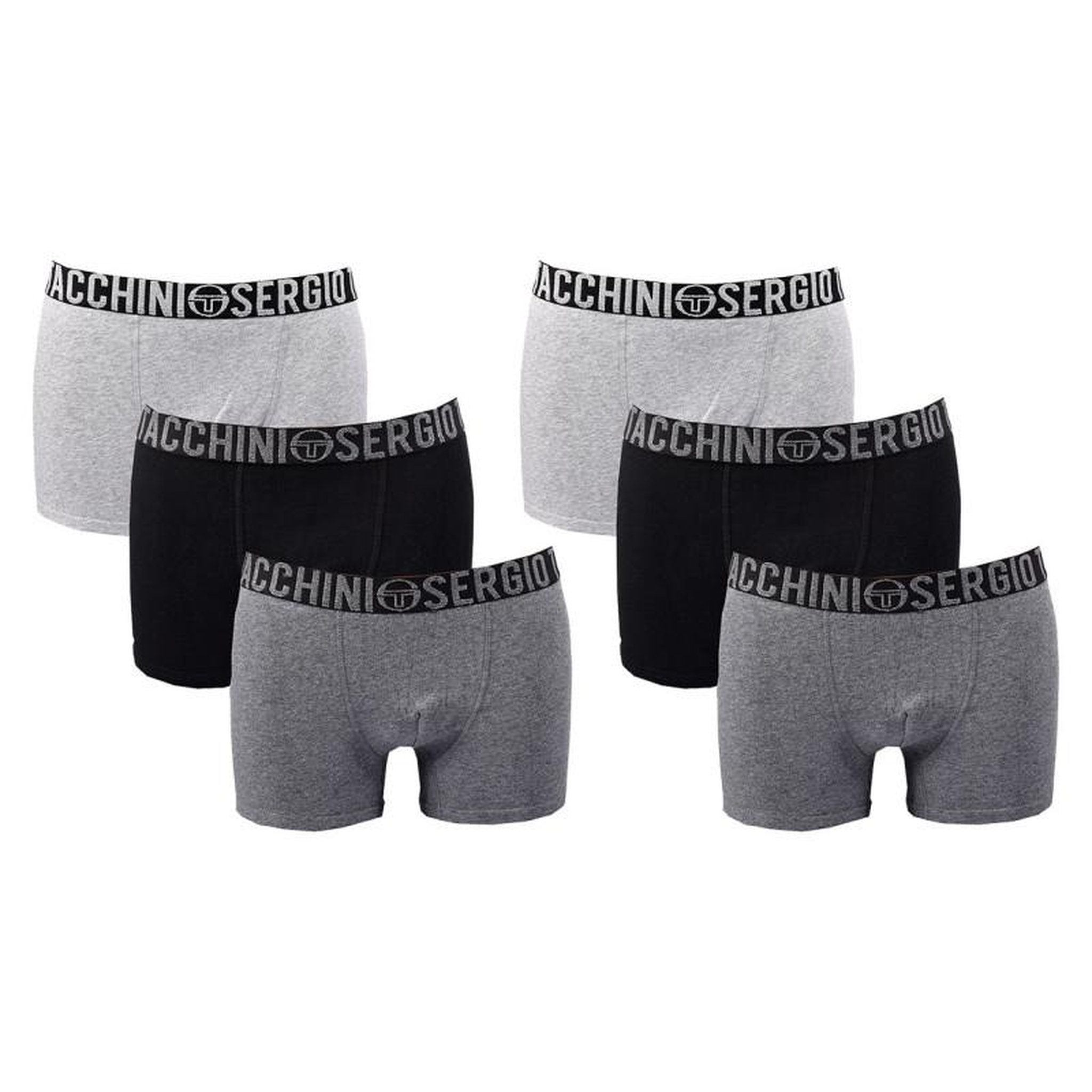 Voir la diapositive 2 : SERGIO TACCHINI Boxer Homme SERGIO TACCHINI Lot de 6