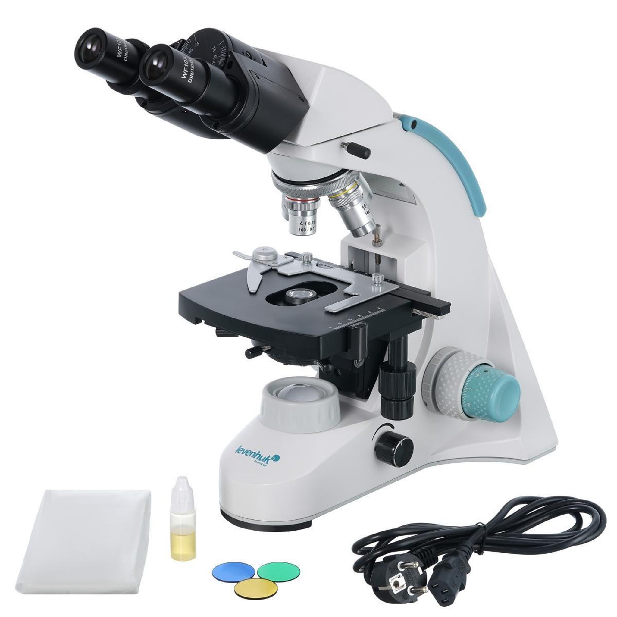Voir la diapositive 2 : LEVENHUK Microscope binoculaire  900b