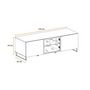 Voir la diapositive 2 : Paris Prix Meuble TV Design 2 Portes  Plank  150cm Naturel
