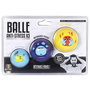 Voir la diapositive 4 : Paris Prix Lot de 3 Balles  Anti-Stress  7cm Multicolore
