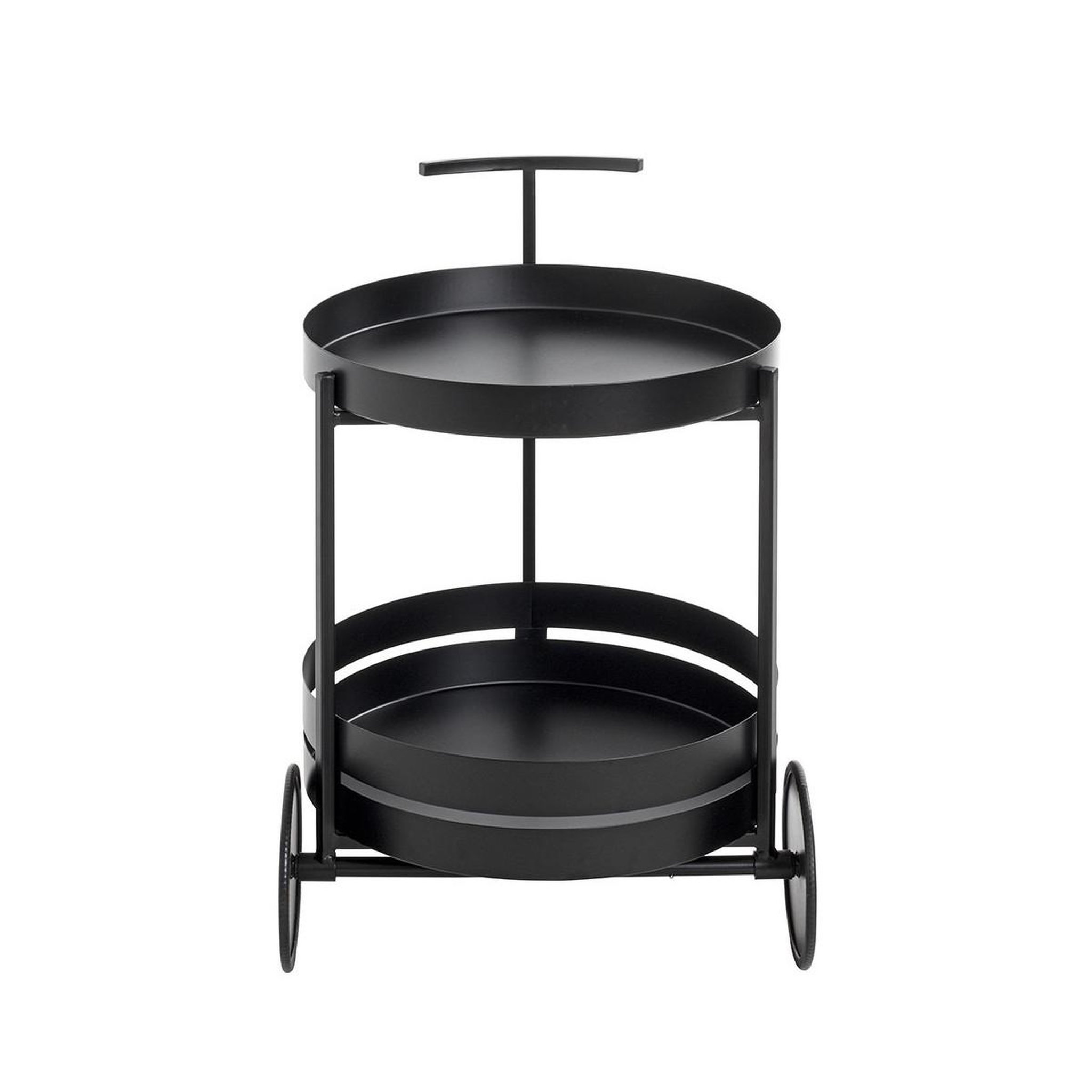 Voir la diapositive 2 : Paris Prix Desserte de cuisine ronde  postres  62cm noir