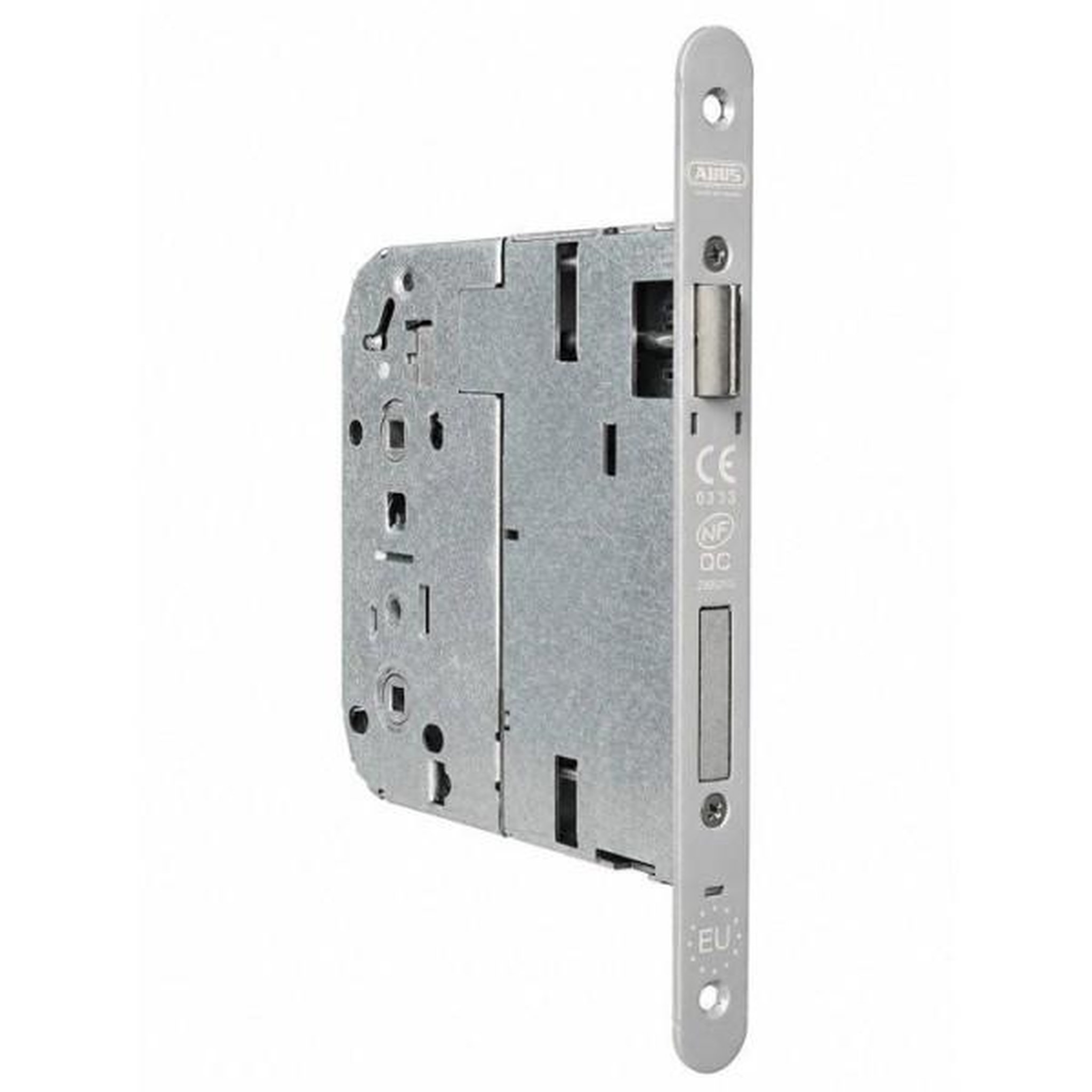 Voir la diapositive 3 : ABUS Serrure a encastrer PMR - ABUS - SEPMR 120 BDCC - Bec de condamnation - Réversible - Axe 120 mm