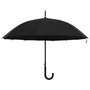 VIDAXL Parapluie automatique Noir 105 cm