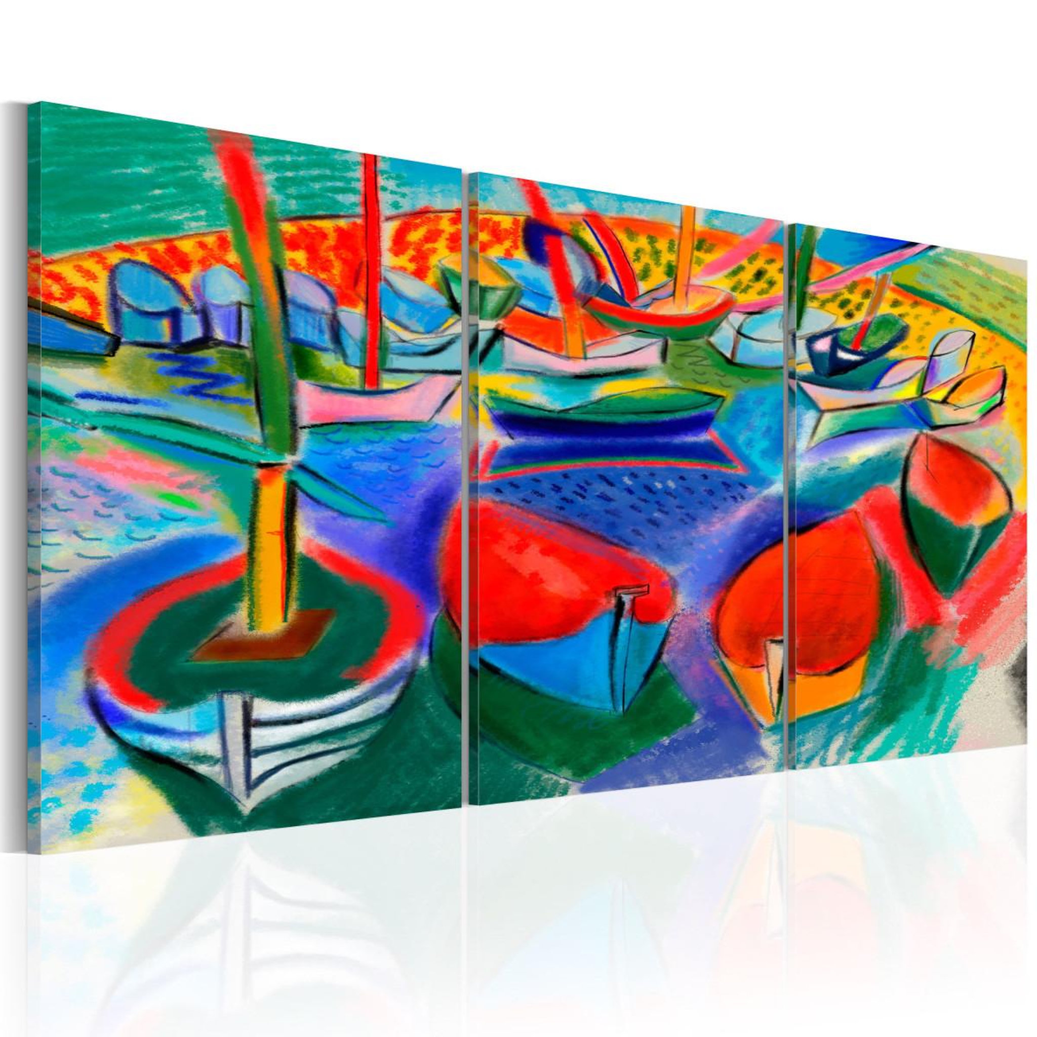 Paris Prix Tableau imprimé  sea of colours. Coloris disponibles : Multicolore