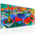 Paris Prix Tableau Imprimé  Sea of Colours. Coloris disponibles : Multicolore