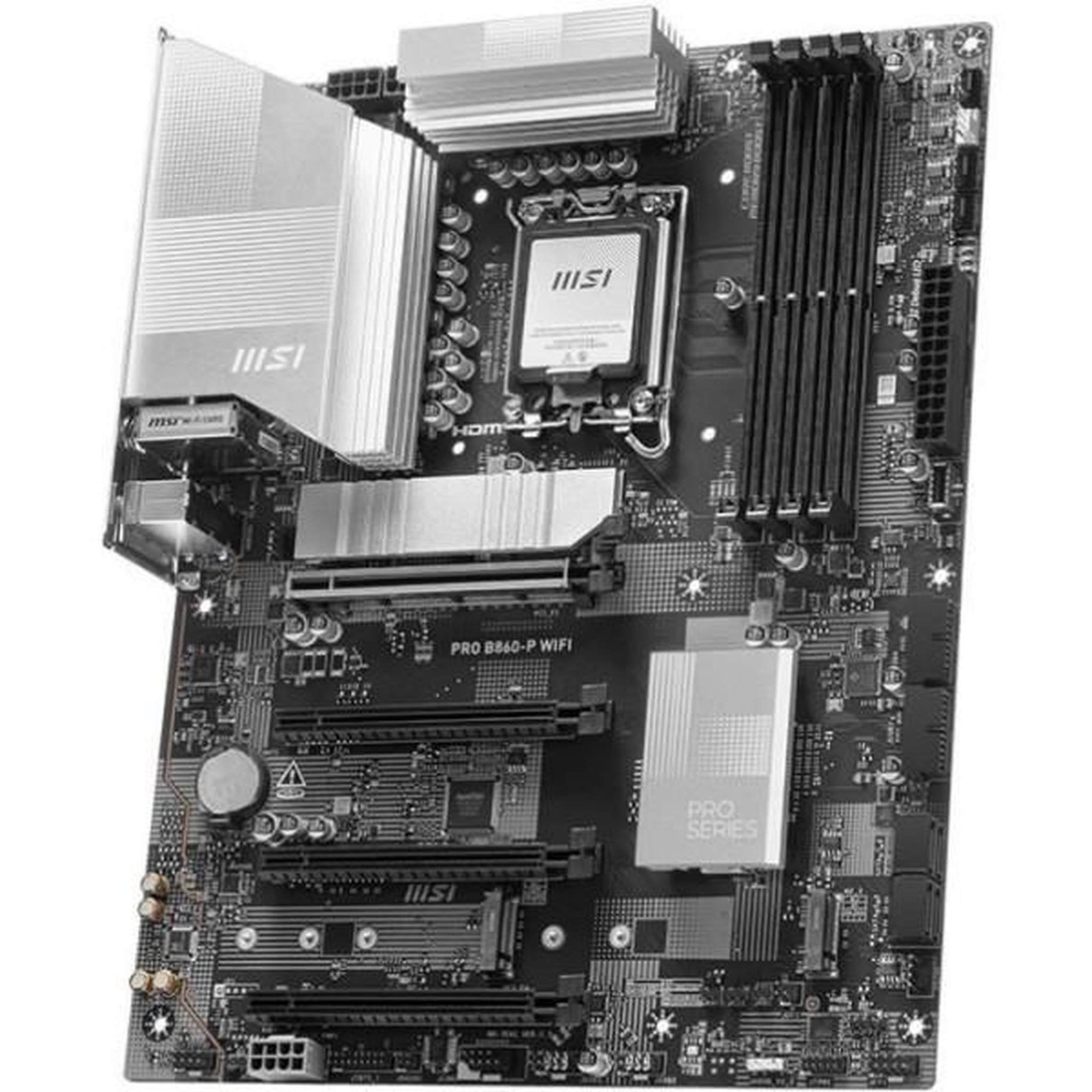 Voir la diapositive 4 : MSI Carte mere - MSI - PRO B860-P WIFI - LGA 1851 - DDR5-SDRAM - Wi-Fi 7 - ATX