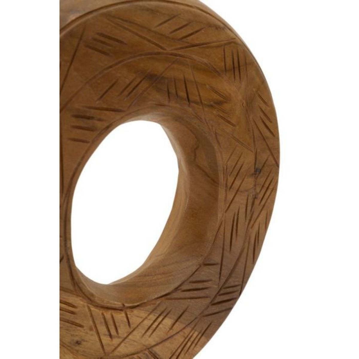Paris Prix Objet Déco Rond en Teck  Dorat  28cm Naturel