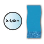 Swimline Liner swirl forme ronde d.6.40m pour piscine hors sol - li2148sb
