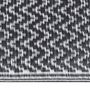 Voir la diapositive 3 : VIDAXL Tapis d'exterieur Noir 80x150 cm PP