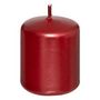 Voir la diapositive 2 : ATMOSPHERA Lot de 4 Bougies Déco  Satin  4cm Rouge