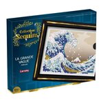 LANSAY Kit loisir créatif - LANSAY - Collection Sequins - La Grande Vague - Hokusai - Des 14 ans