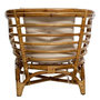 Voir la diapositive 4 : ATMOSPHERA Fauteuil Design en Rotin  Farah  79cm Naturel