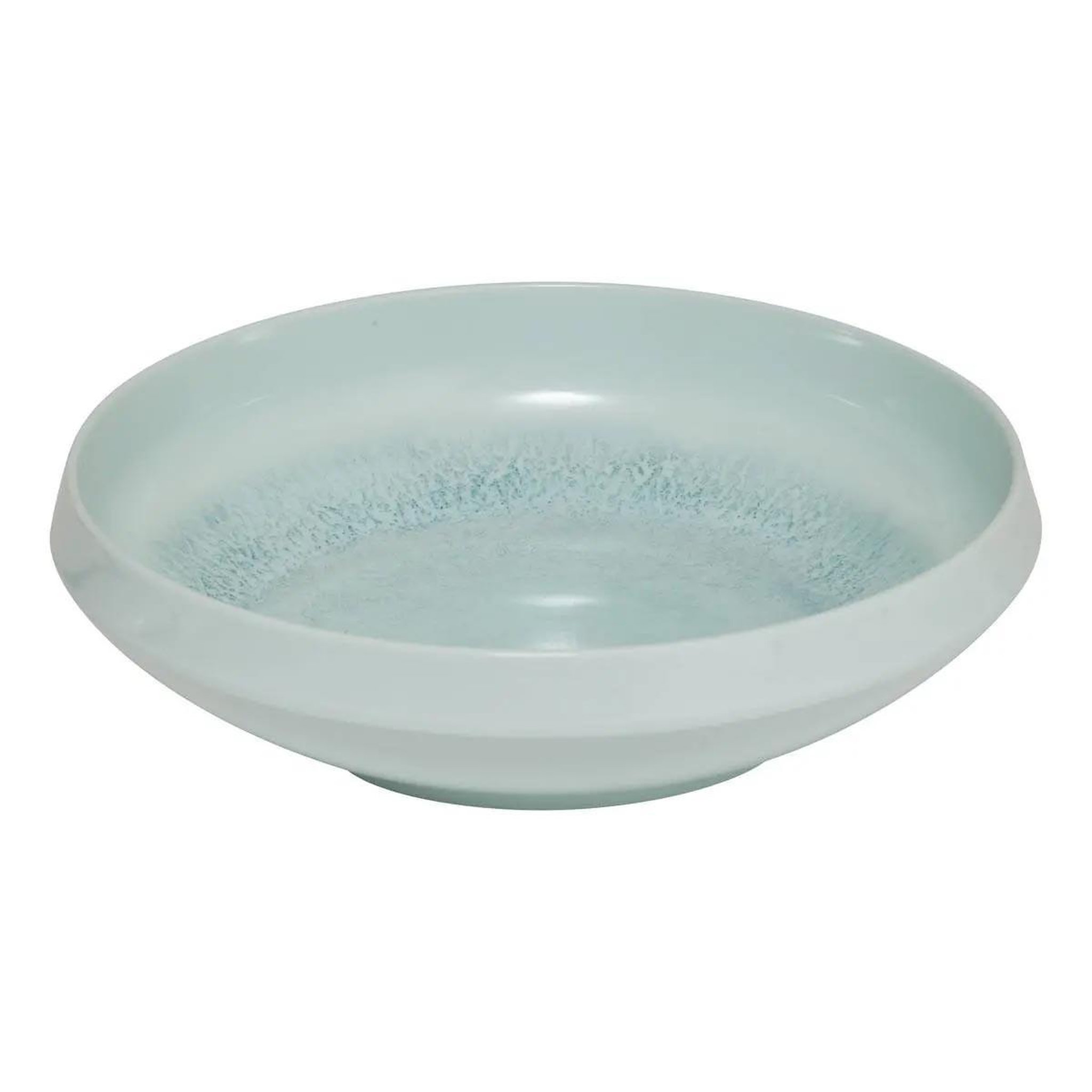 Voir la diapositive 2 : SECRET DE GOURMET Lot de 6 assiettes creuses  léa  19cm bleu