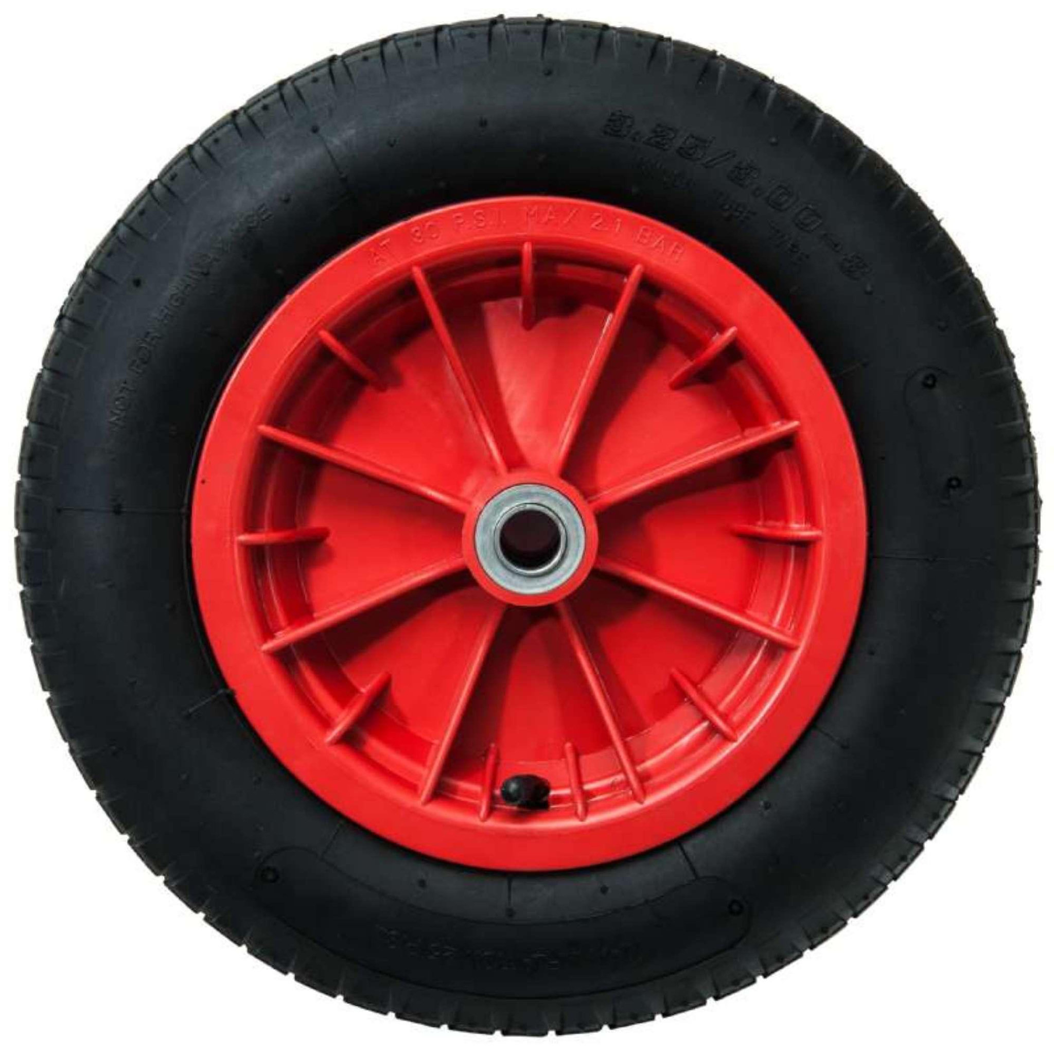 Voir la diapositive 2 :  Roue gonflable 13''  330x85  Alésage 20mm