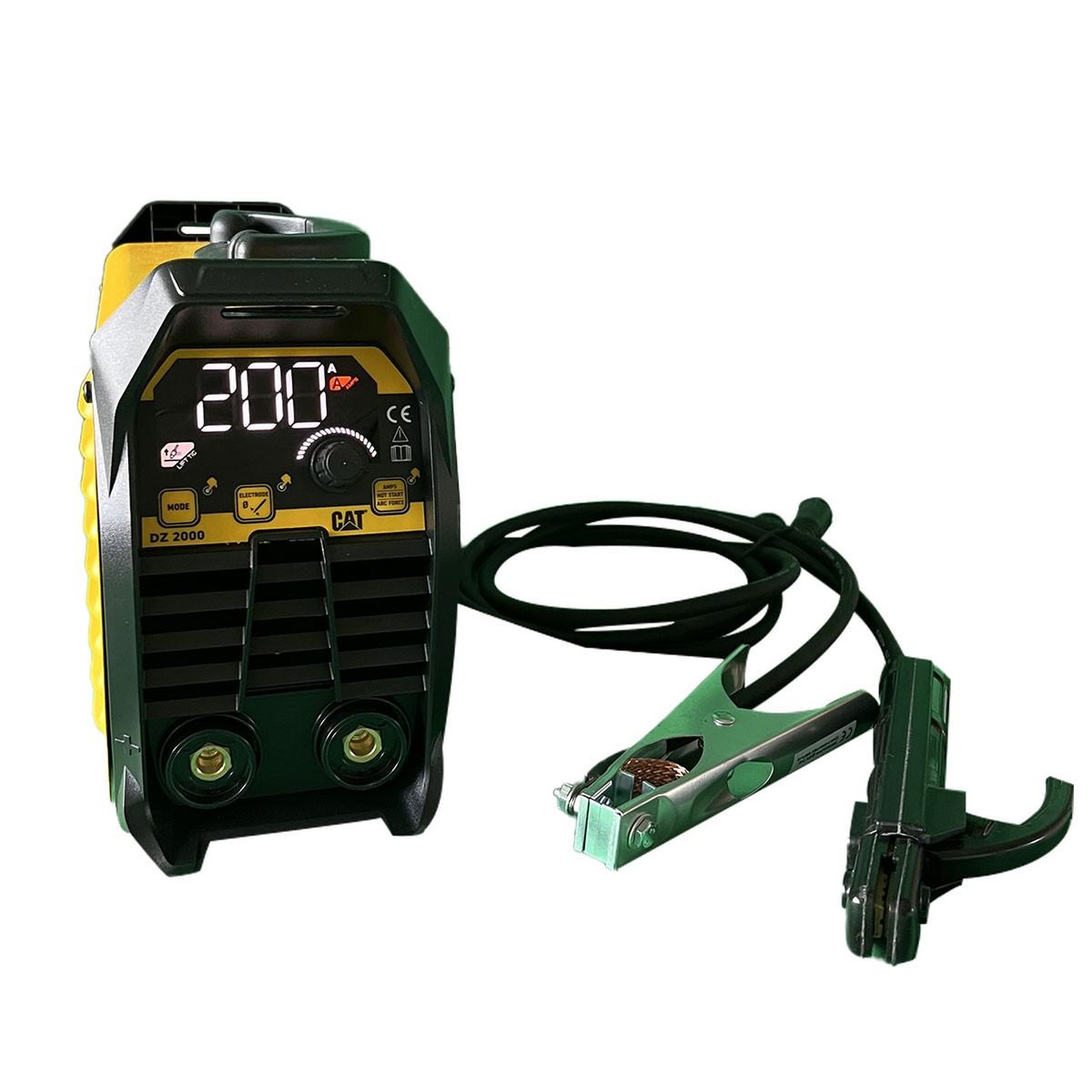 Voir la diapositive 3 : CAT Poste à souder inverter mma 200a ecran numérique electrodes ø1.6 - 5.0mm acier inox fonte réglage automatique intelligent cat