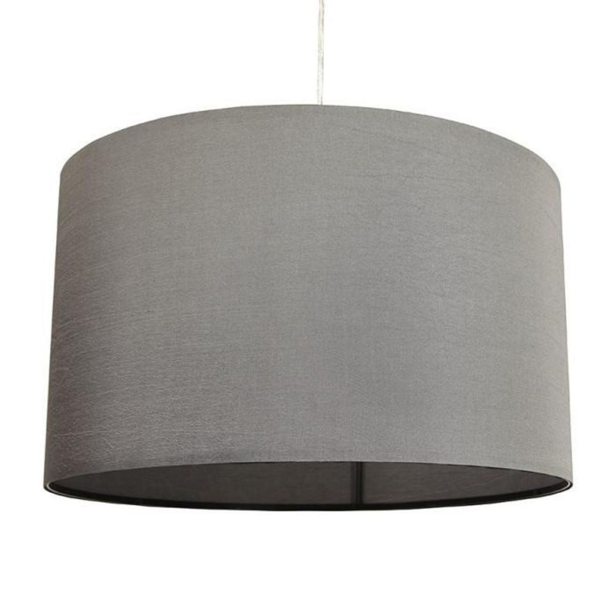 Paris Prix Lampe Suspension avec Abat-Jour  Fidelio  50cm Gris