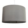 Voir la diapositive 3 : Paris Prix Lampe Suspension avec Abat-Jour  Fidelio  50cm Gris