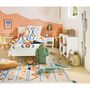 Voir la diapositive 5 : ATMOSPHERA Parure de lit enfant géométrique - 100% coton lavé et tufté - 140 x 200 cm
