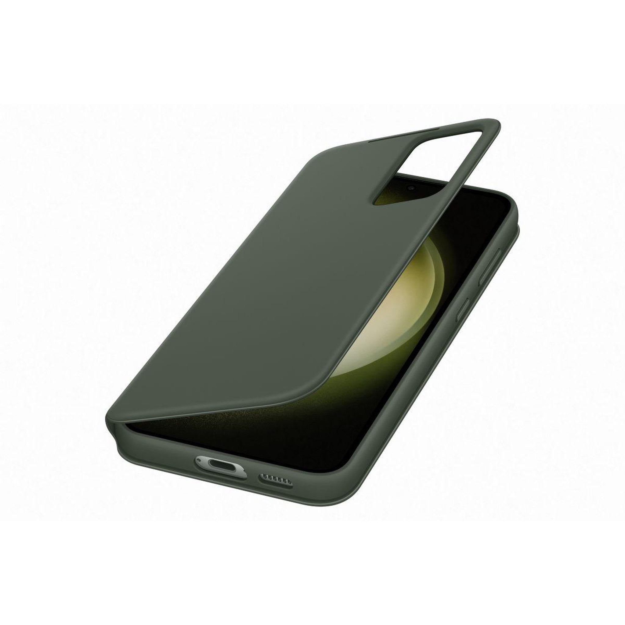 Voir la diapositive 2 : Samsung Etui s23+ smart view porte-carte khaki