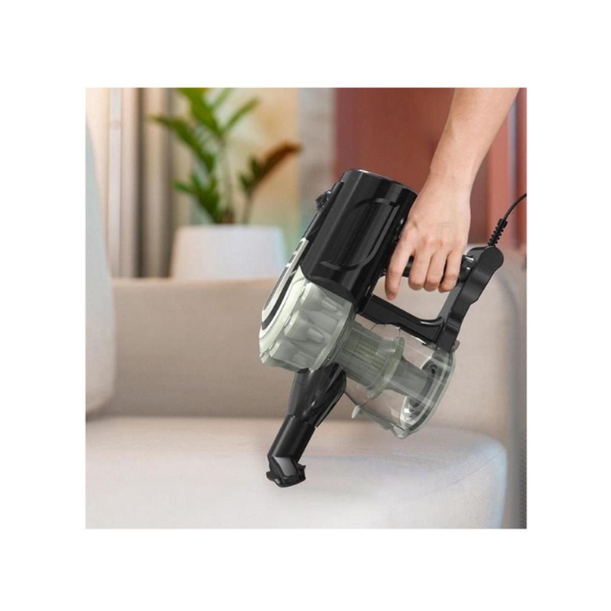 Voir la diapositive 5 : LIVOO Aspirateur balai avec fil 600w 0.55l vert - doh142v