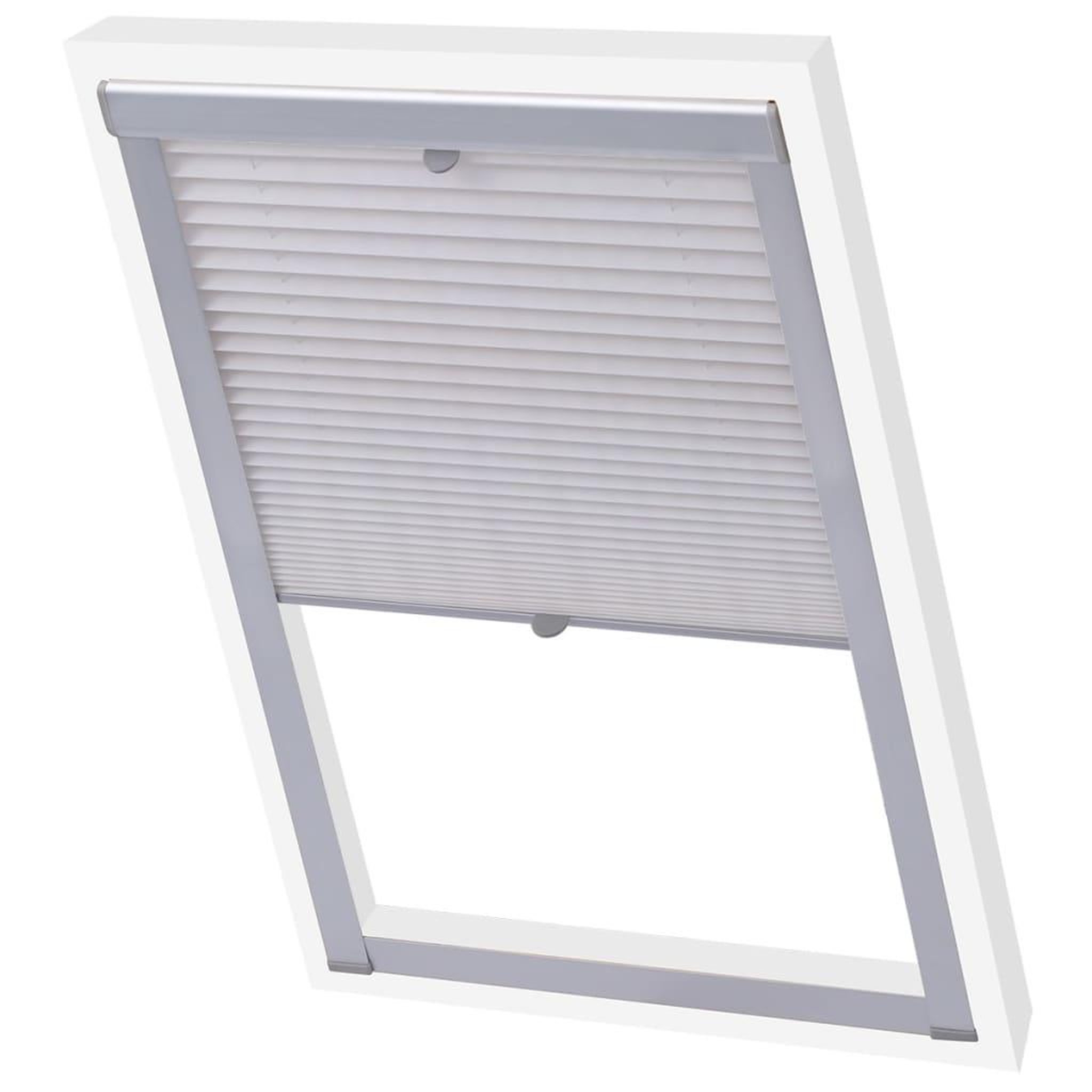 Voir la diapositive 3 : VIDAXL Store plisse Blanc P06/406