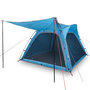 Voir la diapositive 2 : VIDAXL Tente de camping 4 personnes bleu liberation rapide impermeable