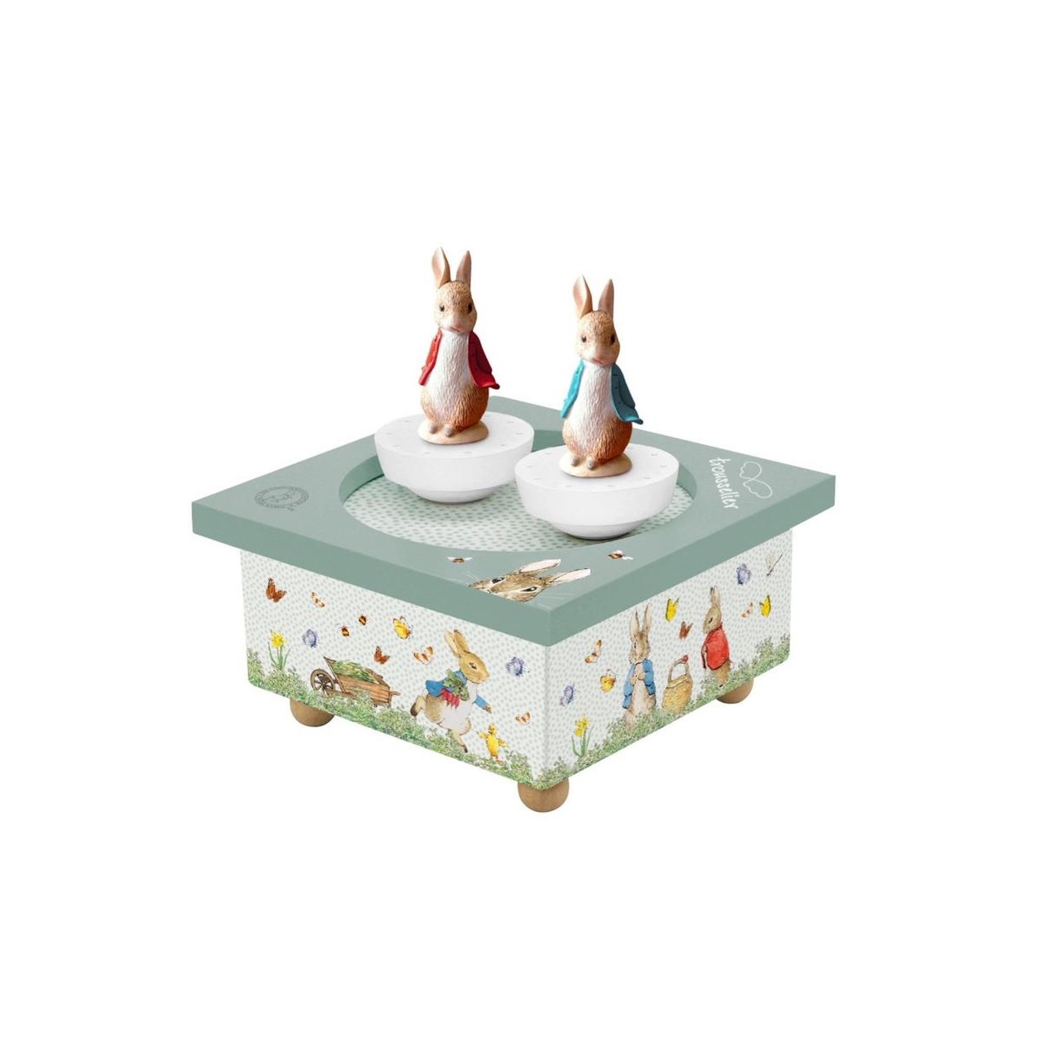 Trousselier Boite a Musique Dancing Peter Rabbit