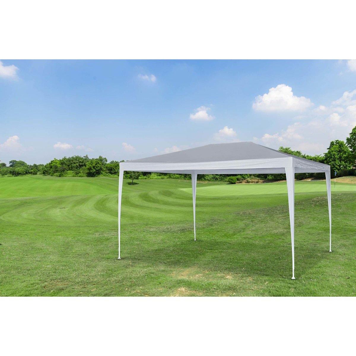 Habitat et Jardin Tonnelle de jardin  Natacha 4  - 12 m² - 3 x 4 m - Blanc