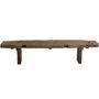Voir la diapositive 2 : Paris Prix Banc Vintage en Bois  Perceval  180cm Marron