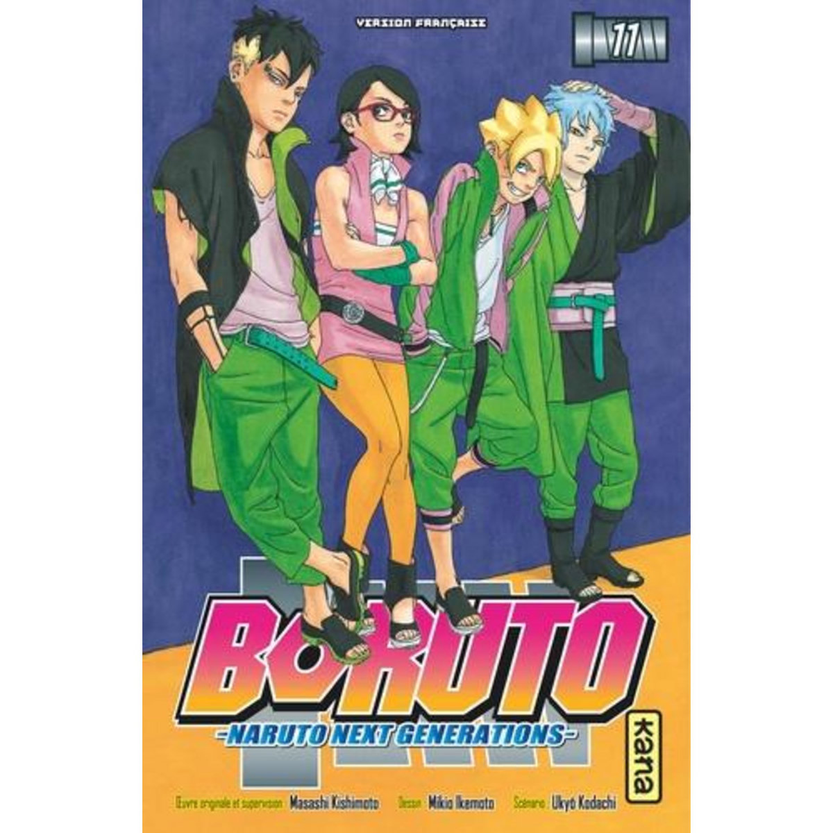 BORUTO - NARUTO NEXT GENERATIONS TOME 11 : LA NOUVELLE EQUIPE N° 7, Kodachi Ukyô