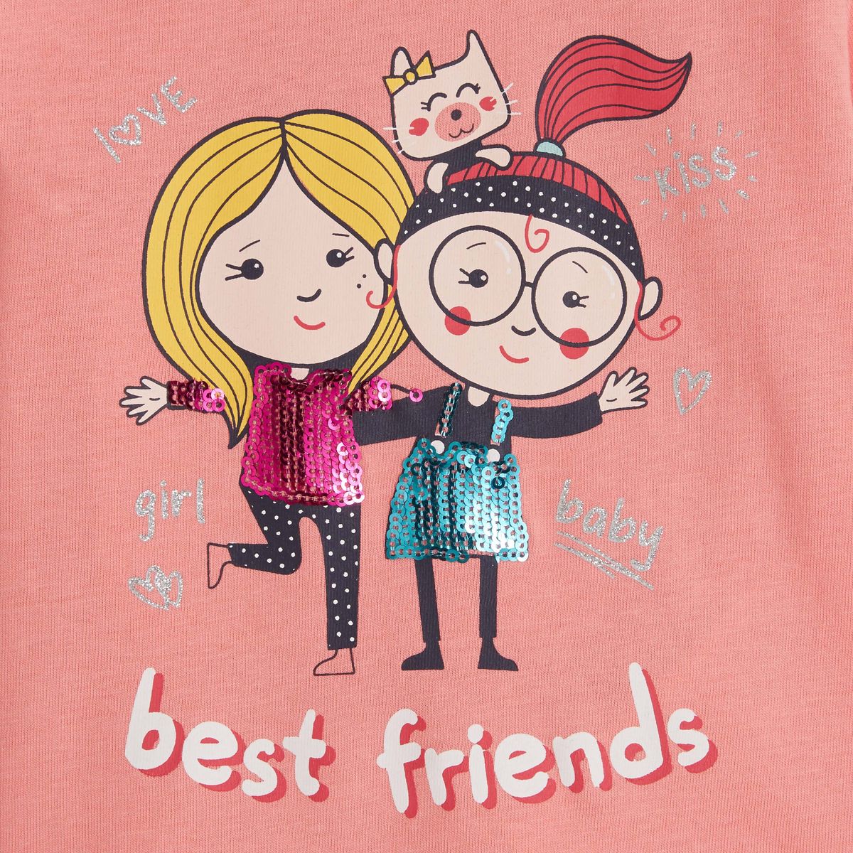 INEXTENSO T-shirt manches longues bébé fille