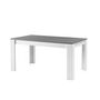 Voir la diapositive 1 : Table de séjour moderne laquée brillante bicolore L190cm MILANO