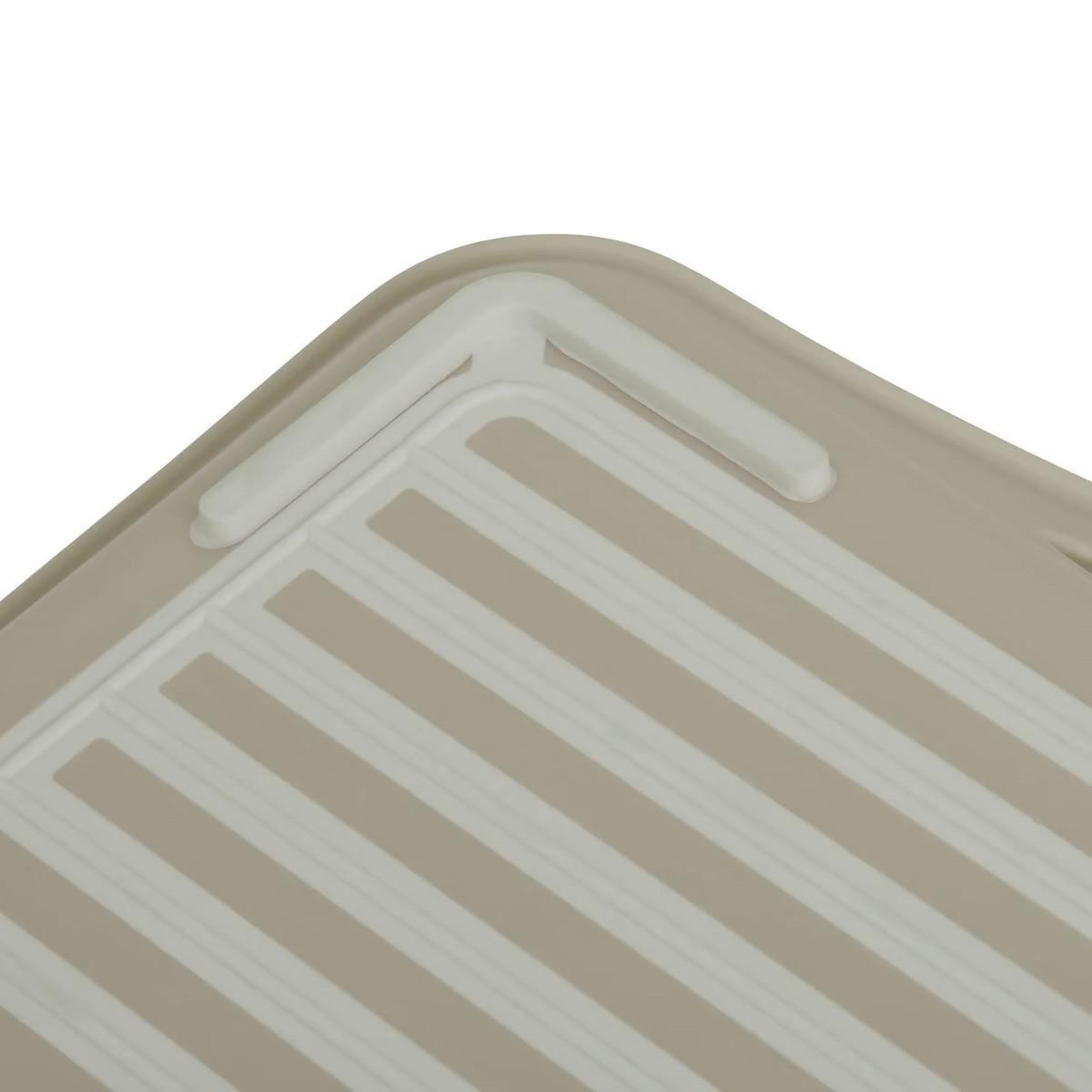 Voir la diapositive 2 : FIVE Plateau de Service Anti-Dérapant  Poly  45cm Beige