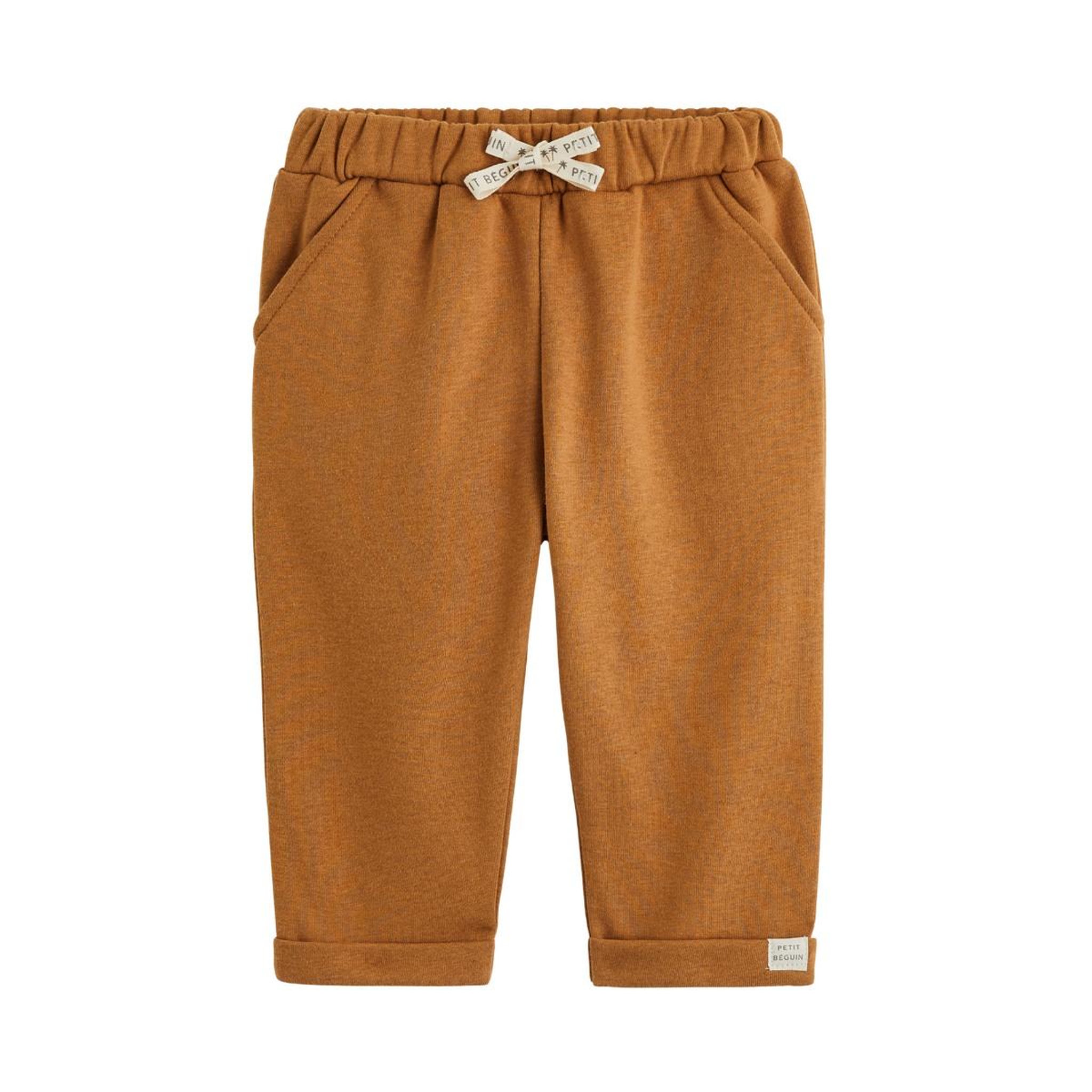 Voir la diapositive 6 : PETIT BEGUIN Lot de 3 pantalons bébé en molleton
