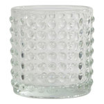 Paris Prix Photophore Bulles en Verre  Arty  7cm Transparent