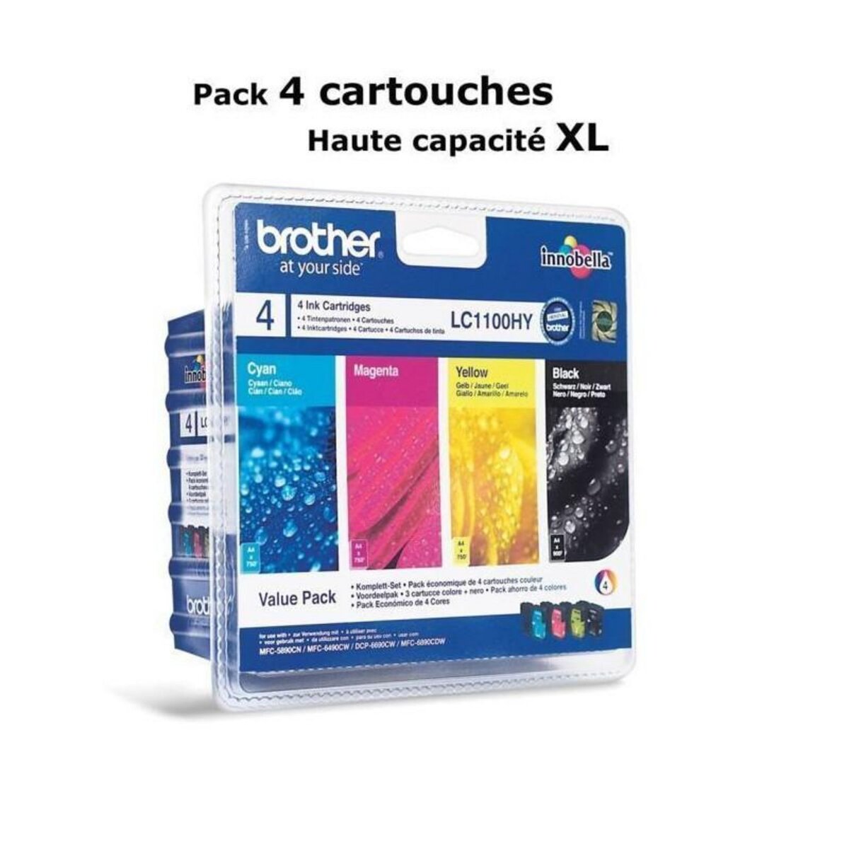 Brother Brother LC1100HY Cartouches dencre Multipack Coul