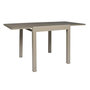 Voir la diapositive 1 : Paris Prix Table de Jardin Extensible  Harai  80-160cm Beige