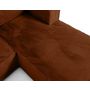 Voir la diapositive 6 : LISA DESIGN Stella - canapé d'angle droit - 4 places - en fausse fourrure